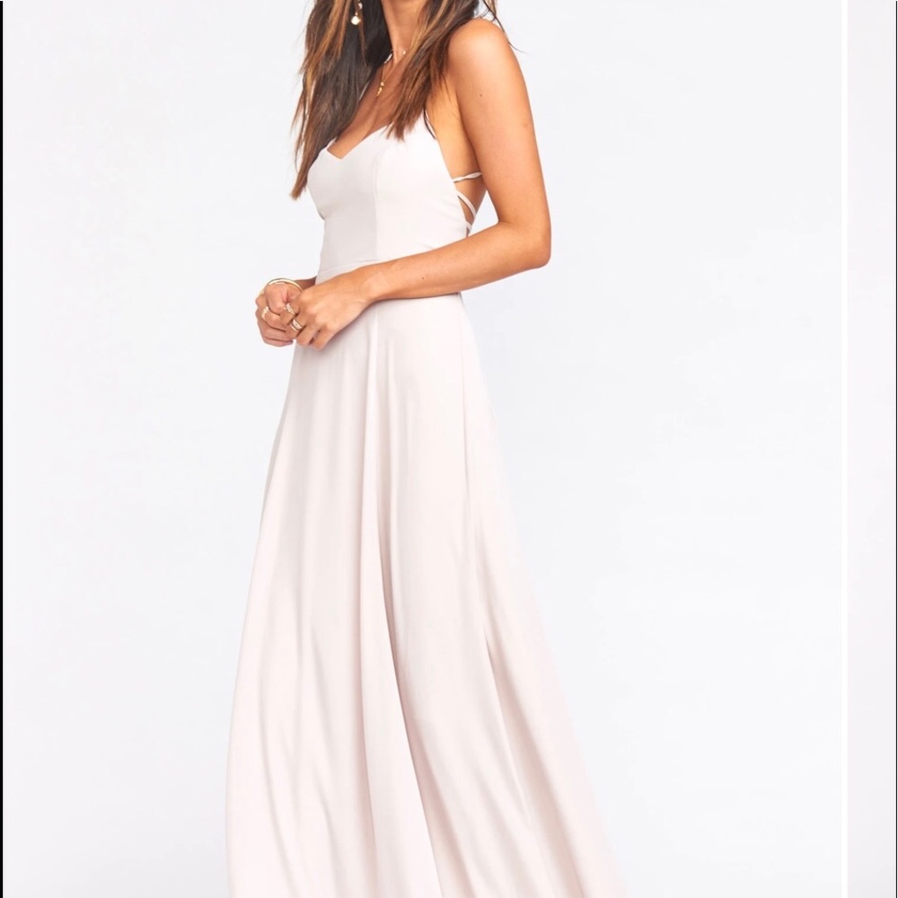 Show Me The Ring Crisp Goddess Godshaw Gown